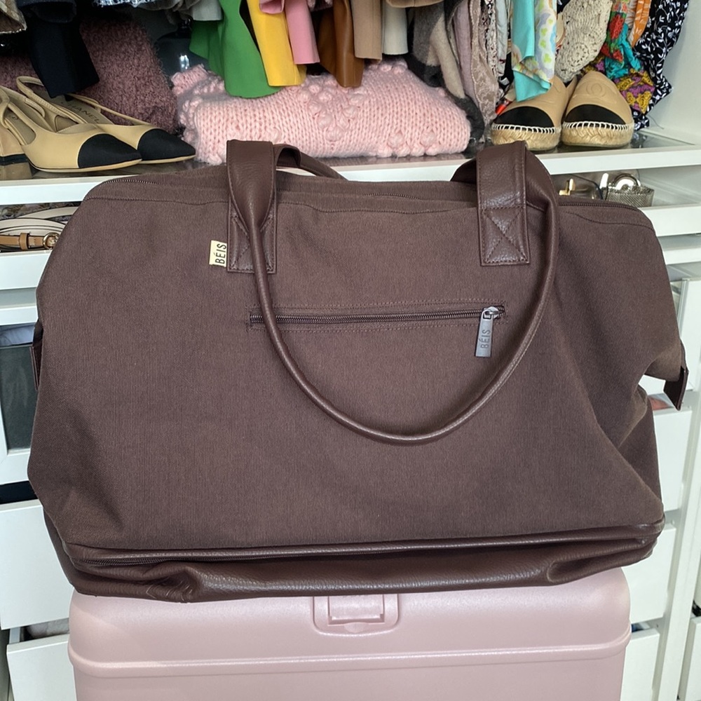 BEIS ESPRESSO convertible Weekender - Picture 6 of 8